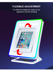 Desktop Selfie <span class=keywords><strong>iPad</strong></span> Fotohokje Machine Metalen Frame RGB Verlichting Compatibel met 10.2/10.5/10.9/11 inch <span class=keywords><strong>iPad</strong></span> - Product Image 5