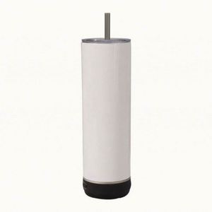 Bouteille d'eau intelligente en acier inoxydable 20oz avec haut-parleur musical sans fil, sublimation, chargement USB et commande vocale - Product Image 4