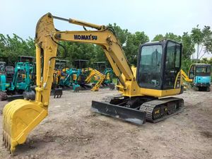 Komatsu มือสอง PC56 55 45 35 30เครื่องขุดขนาดเล็กมีใบมีดเครื่องขุดมือสองขนาดเล็ก6T 5T 4T 3T - Product Image 2