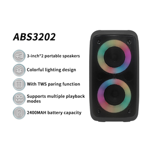Altoparlante Portatile <span class=keywords><strong>Mini</strong></span> da Esterno <span class=keywords><strong>2023</strong></span> con Bass Boost Wireless e LED RGB per Computer e Telefono Cellulare - Product Image 2