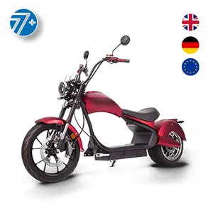2022 New 45km/h Chopper EEC COC Electric Scooter Motorcycle Citycoco 3000w 70km Range