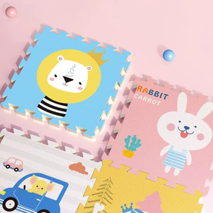 Thảm Trẻ Em Nối Đất Chính Tả 2Cm Dày Hai Mặt Thảm Tập Thể Dục Ghép Nối Thảm Chơi Cho Trẻ Em Bò Trẻ Em Chất Liệu XPE - Product Image 3