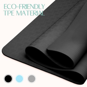 PF <span class=keywords><strong>prix</strong></span> compétitif tapis de yoga en <span class=keywords><strong>TPE</strong></span> de voyage en gros tapis de yoga pliables écologiques antidérapants de 7mm <span class=keywords><strong>d</strong></span>'épaisseur - Product Image 2