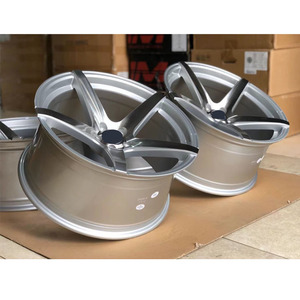 ล้อแม็กซ์อะลูมิเนียมอัลลอยด์สำหรับรถยนต์นั่งสุดหรู ขนาด 18 20 22 นิ้ว 5X112 5X114 5X120 <span class=keywords><strong>ขอบ</strong></span>เว้าโครเมียมขัดเงาแบบดิสลึก - Product Image 2