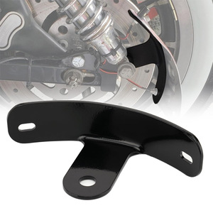 Soporte de matrícula Harley-Davidson de aleación de aluminio para montaje trasero en motocicletas de calle, modelos 1993-2025 - Product Image 2