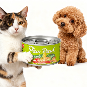 Bán buôn thực phẩm ướt nhà máy nguyên tố hữu cơ dinh dưỡng additives170g vagan thực phẩm đóng hộp cho chó và mèo - Product Image 1