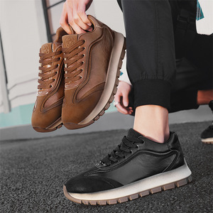 Zapatos Deportivos de Verano para Hombre, de Gamuza Negra de Alta Calidad, Ligeros, Diseño de Lujo, Antideslizantes, con Plataforma y Estampado Floral, a Bajo Precio - Product Image 4
