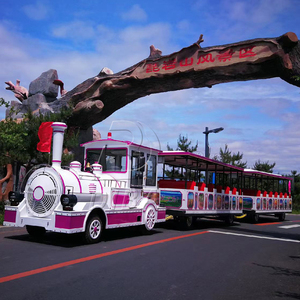 Giá rẻ Đào tạo nhà sản xuất tham quan nhỏ dotto trackless vui vẻ du lịch Train để bán - Product Image 1