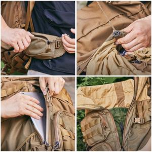 Sac tactique de chasse personnalisé Molle en nylon 500D, camouflage extérieur, randonnée, camping, survie, sacs à dos tactiques - Product Image 4