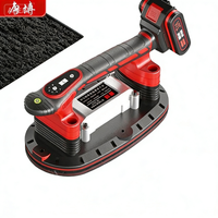 Outil de pose de carreaux électrique industriel automatique JIANGZHE, moteur sans balais, 21V, à batterie, ventouse vibrante pour carreaux de céramique