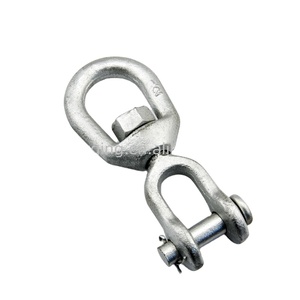 Hot Dip G403 nouvelle chaîne à maillons galvanisés en acier au carbone mâchoire fin palan pivotant pour le matériel emballé dans une boîte en carton - Product Image 1