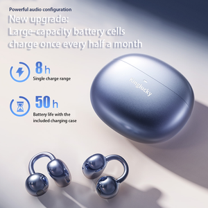 KINGLUCKY I121 Auricolari Wireless Clip-on BT5.3 con Indicatore LED Batteria e Chipset JL per Sport - Product Image 2