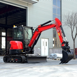 KOSTENLOSER VERSAND Mini-Bagger 3,5 Tonnen EPA Kubota Motor Neuer Raupenbagger Excavadora <span class=keywords><strong>1</strong></span> Tonne 2 Tonnen Landwirtschaftliche Kleinbagger-Maschine - Product Image 2