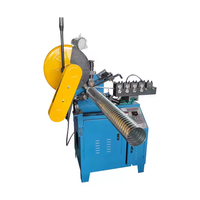 Machine de fabrication de conduits en spirale ondulée à haute efficacité pour la construction préfabriquée