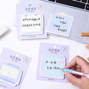 กระดาษโน้ตน่ารัก HengXin สไตล์คาวาอิ พร้อมแผ่นบันทึกแบบมีกาวในตัว - Product Image 3