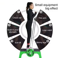 Appareil de fitness multifonctionnel commercial pour squats, avec châssis en acier réglable, résistance à volant d'inertie et centrifugeuse pour le renforcement du tronc