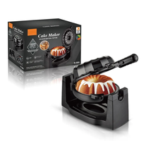 Gaufrier Électrique Rotatif de Qualité pour Gaufres Lava et Gâteaux Rotatifs