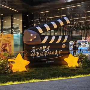 Pizarra <span class=keywords><strong>de</strong></span> <span class=keywords><strong>cine</strong></span> inflable gigante, bastón <span class=keywords><strong>de</strong></span> <span class=keywords><strong>cine</strong></span> inflable, pizarra <span class=keywords><strong>de</strong></span> <span class=keywords><strong>cine</strong></span> grande, accesorio temático <span class=keywords><strong>de</strong></span> <span class=keywords><strong>cine</strong></span> para eventos cinematográficos - Product Image 3