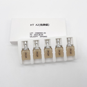Free Sintering Dental Lab Direct Mill CAD/CAM <strong>Block</strong> Dental Supply <strong>Lithium</strong> <strong>Disilicate</strong> Glass Ceramic Denture Material For Sale - Product Image 2