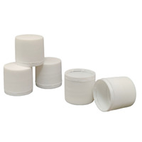 Bouchons en plastique de haute qualité de 28 mm, écologiques et faciles à ouvrir, avec design à visser pour la prévention des fuites et des vols pour les bouteilles de produits chimiques