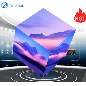Cube <span class=keywords><strong>LED</strong></span> <span class=keywords><strong>Display</strong></span> Interior Full <span class=keywords><strong>Color</strong></span> P4p2.5p3p1.86 Novo Design Magic Screen Shape para Publicidade Interior - Product Image 5