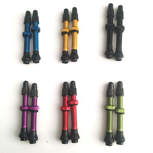 FR14 Small Raised round rubber base Bicycle <b>Tubeless</b> <b>Valve</b> Aluminum Alloy Bicycle Accessories - Product Image 4