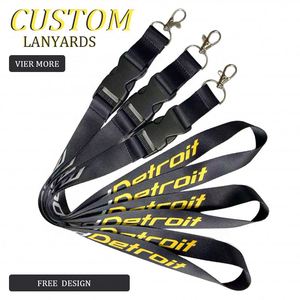 Yuewen Cheap Wholesale Sublimation Neck Strap Printed With Logo Custom <b>Ribbon</b> Lanyard - Product Image 1