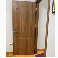 Porte d'entrée moderne de luxe en acier, insonorisée, anti-ouragan, porte de sécurité métallique pour projets d'ingénierie et personnalisation