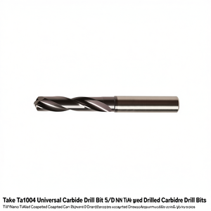 ดอกสว่านคาร์ไบด์อเนกประสงค์ Ttake Ta1004 5xD เคลือบนาโน TiAlN - Product Image 2