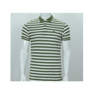 Alta calidad personalizada de manga corta a rayas para Polo Camiseta 100% tela de punto de algodón cómodo suave nueva llegada al por mayor - Product Image 5