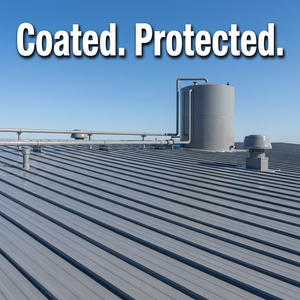 Revestimiento protector elástico, impermeable, resistente a la intemperie, a la corrosión y a los rayos UV para techos de acero galvanizado corrugado. - Product Image 3