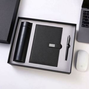 Customizable Personalized High-Appearance Business Office Gift Set 304 Stainless Steel Thermos <b>Cup</b> Silk Screen Printed Gift - Product Image 2