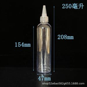 Échantillon Gratuit - Nouvelle Bouteille Compte-gouttes en Plastique PET Vide, Ronde, de 120ml/180ml/240ml/500ml, pour Soins des Yeux, des Oreilles et de la Peau - Product Image 6