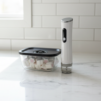 Scelleuse sous vide manuelle portable à batterie pour sacs réutilisables, conservation domestique, grande capacité, indicateur LED, faible bruit, pour voiture