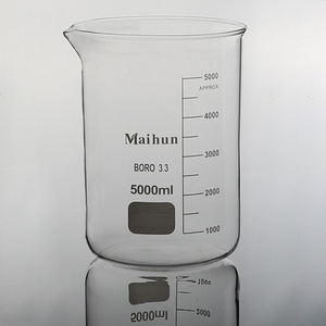 अच्छी तरह से बेच उच्च गुणवत्ता वाले कारखाने प्रयोगशाला उपयोग 1 लीटर 2 लीटर 5 लीटर 10 लीटर बड़ा आकार borosilicate ग्लास बीकर - Product Image 2