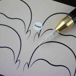 Agujas de maquillaje permanente para tatuaje con punta estabilizadora para cuero cabelludo, micropigmentación, sombreado de puntos, Cartucho de tatuaje para cejas - Product Image 4