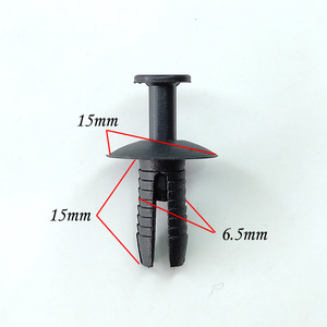 Auto Fastener <b>Clip</b> 6mm For BMW Panel <b>Trim</b> 5111908077 51110029491 Replacement Repair - Product Image 2