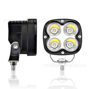 ไฟทำงาน LED ขนาด 4 นิ้ว Qidewin 55w 6000lm สำหรับรถยนต์ มอเตอร์ไซค์ ไฟส่องสว่างออฟโรด - Product Image 5