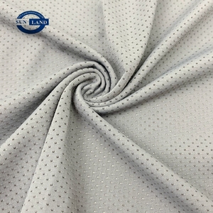 OEKO-TEX 100 Nhà Máy Dệt Kim Đàn Hồi 94% Poly 6% Spandex Lưới Duy Nhất Cho T-Shirt Phụ Kiện Quần Áo - Product Image 6