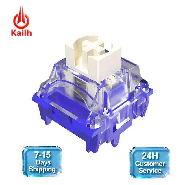Kailh Star Magnetic Switch Hall Effect Linear 35gf 3.5mm Travel 100M Cycles IP54 RGB Transparent for Esport Gaming Keyboard DIY