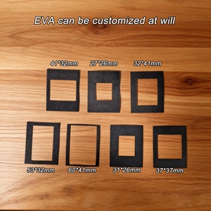 Estuche Acrílico para Sellos con Borde Dentado, 7 Tamaños, Sellado Ultrasónico EVA, Apilable, Cierre Manual, Se Acepta OEM, Sellos Clasificados, Portátil - Product Image 4