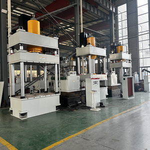 Prensa hidráulica de estirado profundo de 315 toneladas para la fabricación de tapas abovedadas/cilindros de oxígeno/extintores de incendios/calderas - Product Image 5