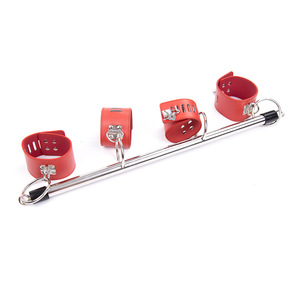 Fabricante de juguetes para adultos que utilizan esposas y grilletes para piernas de tubo de acero inoxidable, desmontables y fijos. Venta al por mayor. - Product Image 2