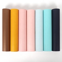 Rouleaux de 30 cm x 136 cm pour sacs à main, canapés, boucles d'oreilles, sets de table, tapis de souris, cuir synthétique PVC double face, cuir Rexine double face
