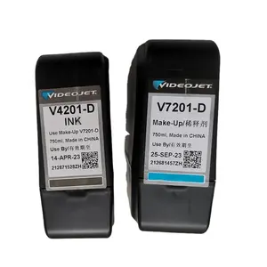 Videojet original Black Ethanol/Acetate ink V4262-D Videojet 1580 1860 1240 1280 CIJ inkjet printer.