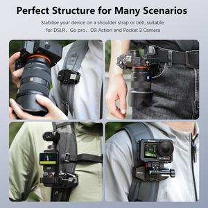 Clip de fixation rapide Amazear pour sac à dos, accessoires pour caméra d'action Go-Pro - Product Image 2