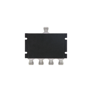 ตัวแบ่งสัญญาณไร้สาย <span class=keywords><strong>4</strong></span> ทาง แบบ N-Type 350-520MHz UHF สำหรับเครือข่ายดิจิทัลในระบบรถไฟ - Product Image 1