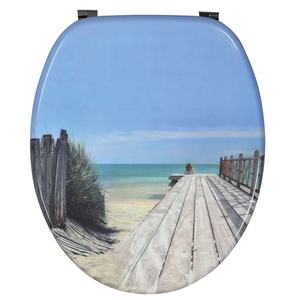 बाथरूम और रसोई टेप wc शौचालय सीट विभिन्न डिजाइन <span class=keywords><strong>mdf</strong></span> 3 पक्षों को कवर करती है सॉफ्ट क्लोज फंक्शन - Product Image 4