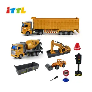 Ittl 1:48 diy carregador carregado brinquedo, caminhão de brinquedo, brinquedos personalizados, shantou, diecast caminhões