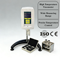 Viscosimètre rotatif à haute température de type écran LCD HA-SSR-H avec moteur pas à pas importé